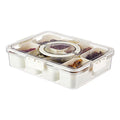 Food Grade Airtight Storage Box Portable Multi-compartment