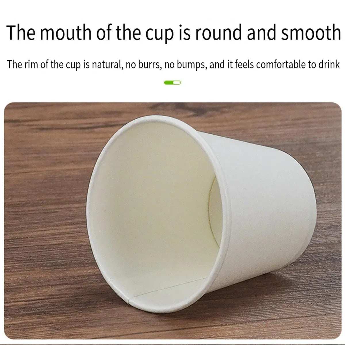 Small White Paper Tasting Cups, 100 Pack, 30 ml
