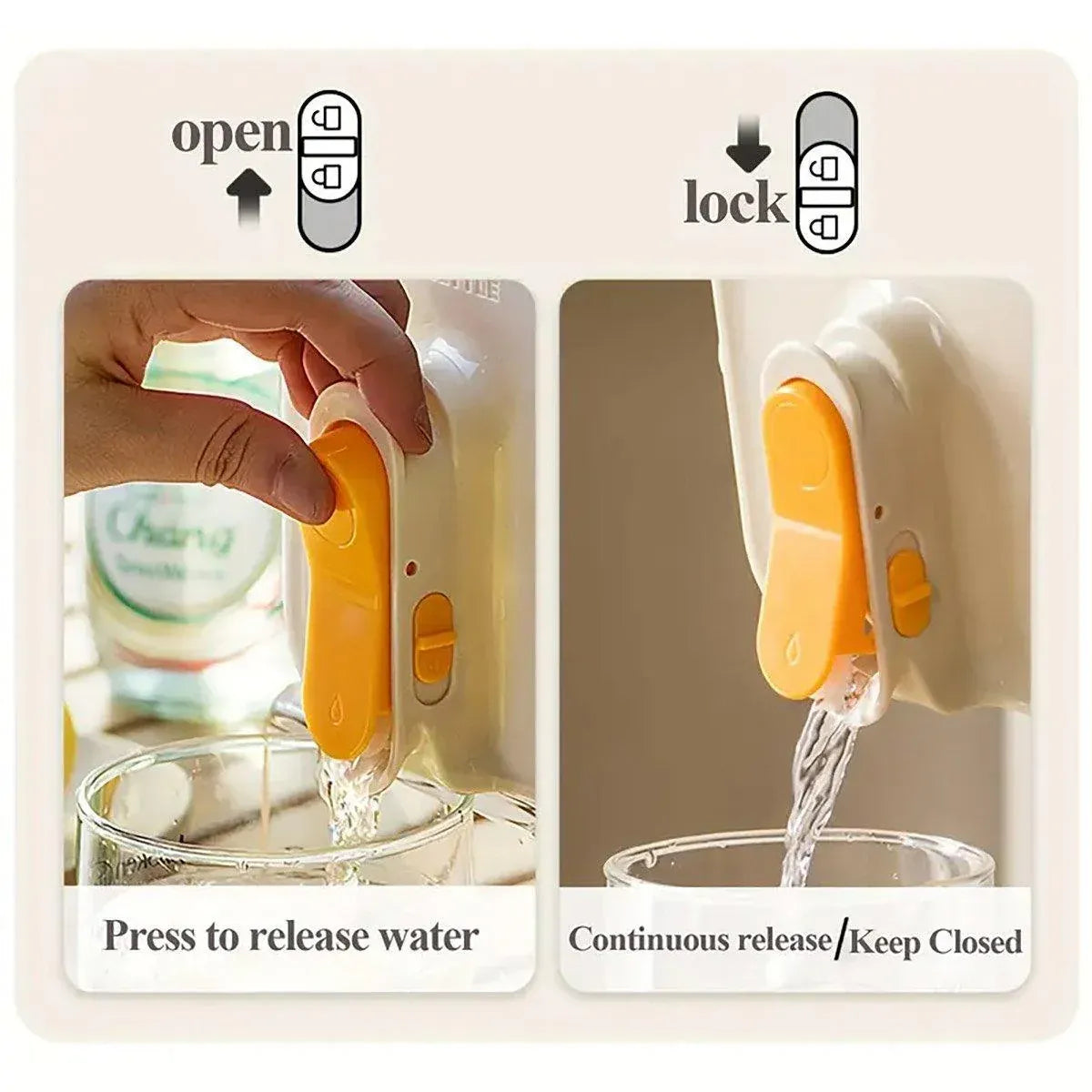 Cold Water Jug with Press Spout, 3.5 L