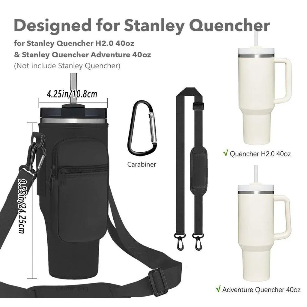 Portable Cup Sleeve Drink Holder Reusable Water Bottle Carrier