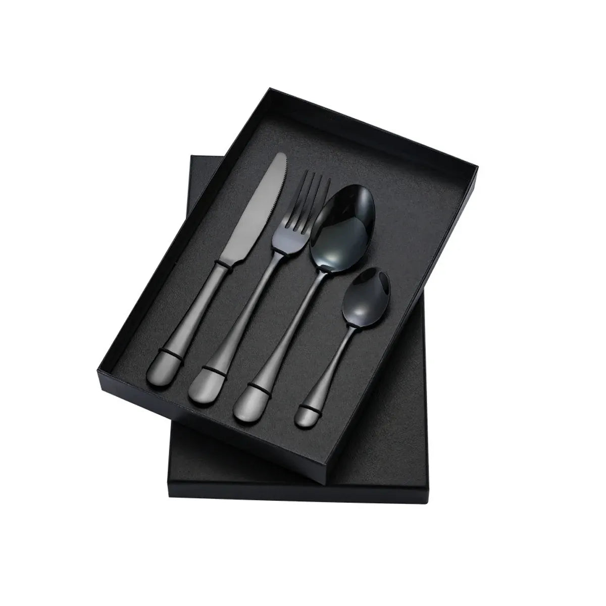 8-Piece Stainless Steel Cutlery Set - 2 Sets of Knife Fork Dinner