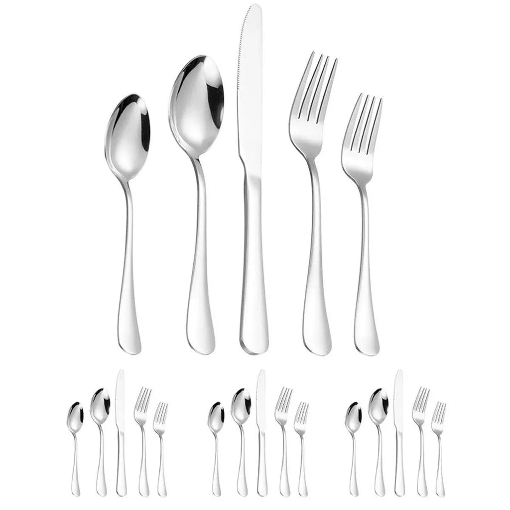Stainless Steel Cutlery Set, 20 Pieces