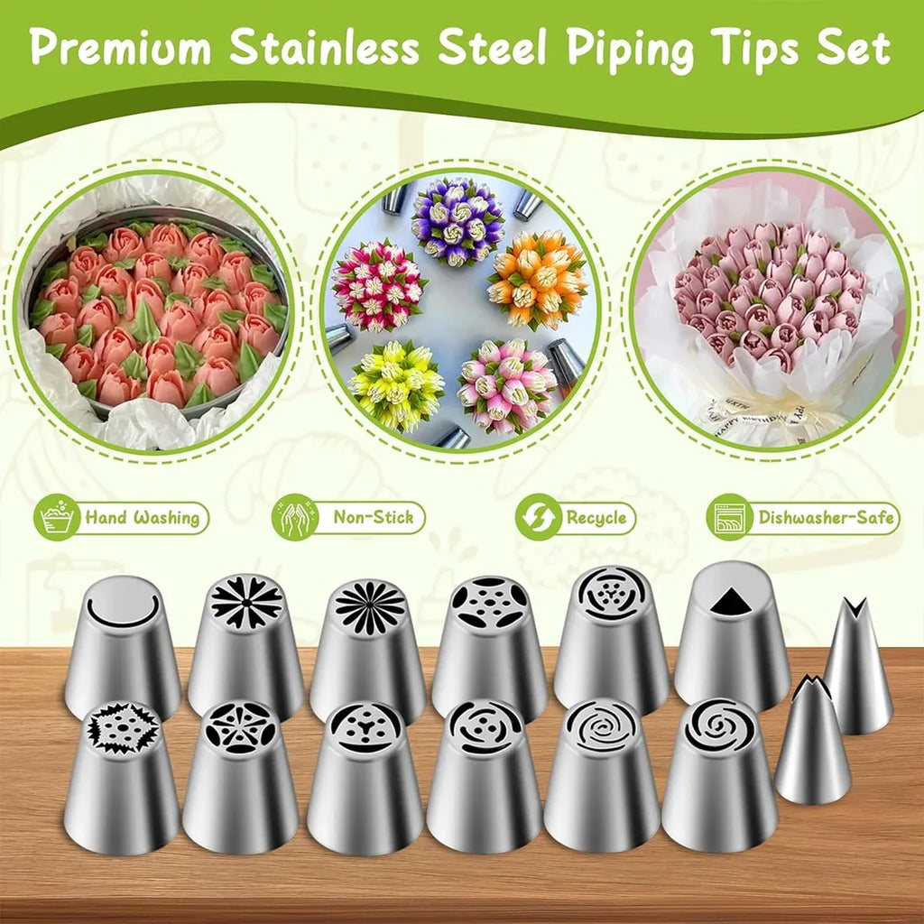 Russian Piping Tips Cake Decorating Set