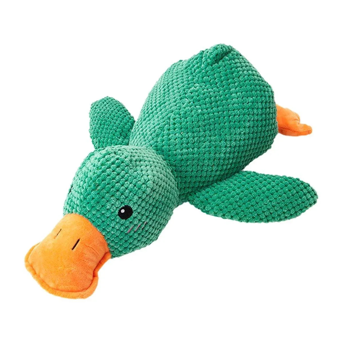 Plush Cartoon Duck Dog Toy Interactive Squeaky Pet Toy Durable Fun