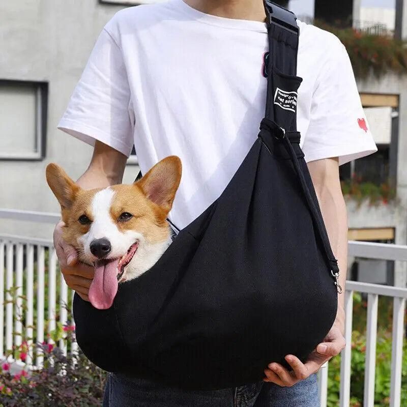 Portable Pet Sling Carrier Shoulder Bag