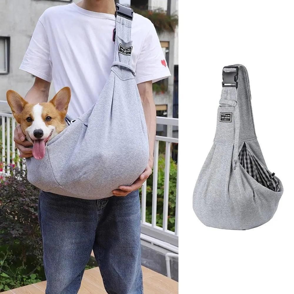 Portable Pet Sling Carrier Shoulder Bag