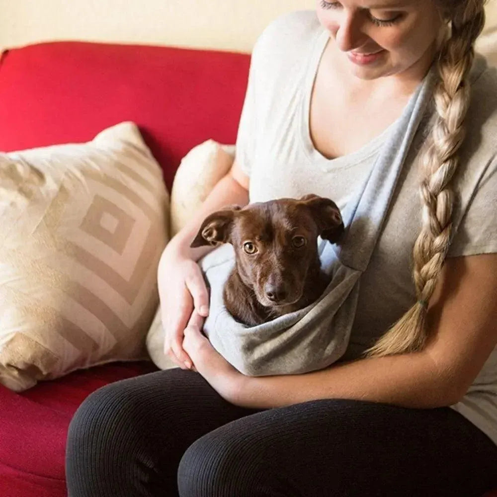 Portable Pet Sling Carrier Shoulder Bag