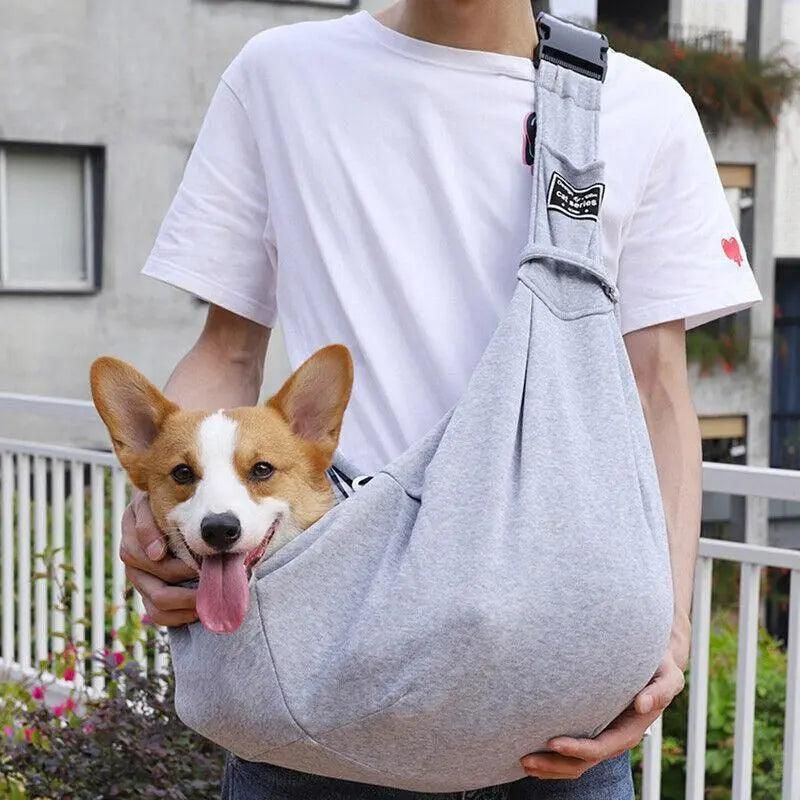 Portable Pet Sling Carrier Shoulder Bag