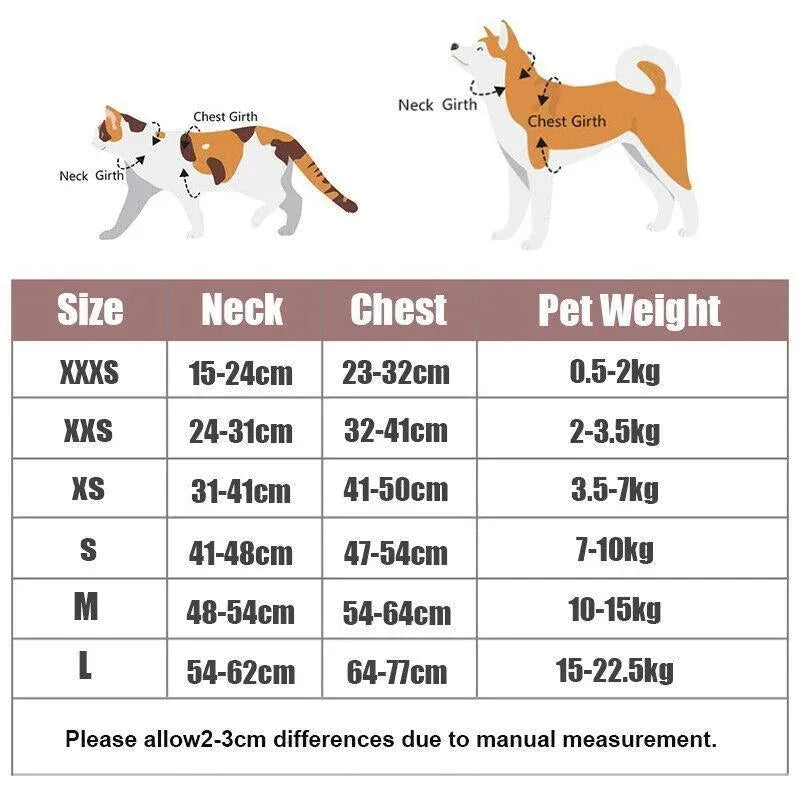 Dog Harness Cat Lead Puppy Leash Vest Mesh Breathe Adjustable Braces