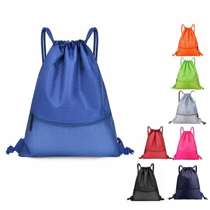 Backpack Sport Pack String Tote Gym Bag Cinch Sack School