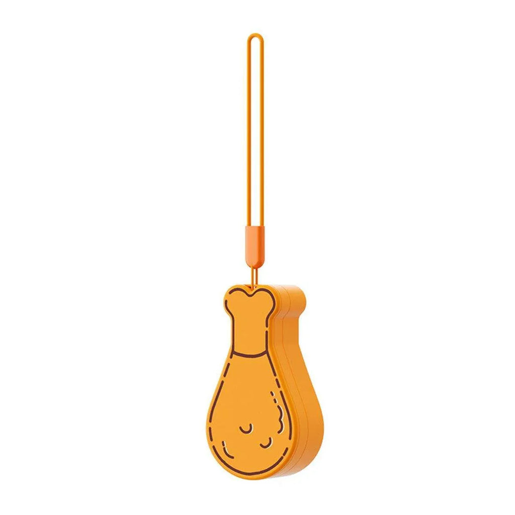 Aimall Dual Purpose Pet Water Bottle and Feeder, Orange or White, on a white background