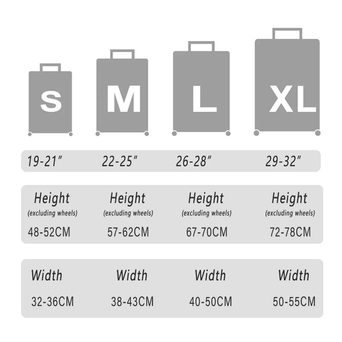 Thickened High Stretch Suitcase Dust-proof Luggage Protector