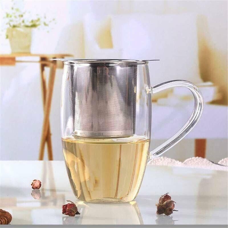 Stainless Steel Mesh Tea Infuser with Lid