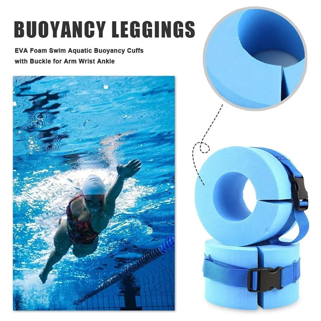 2PCS Swimming Gear Arm Floats Big Buoyancy Water Sports Tie Legs