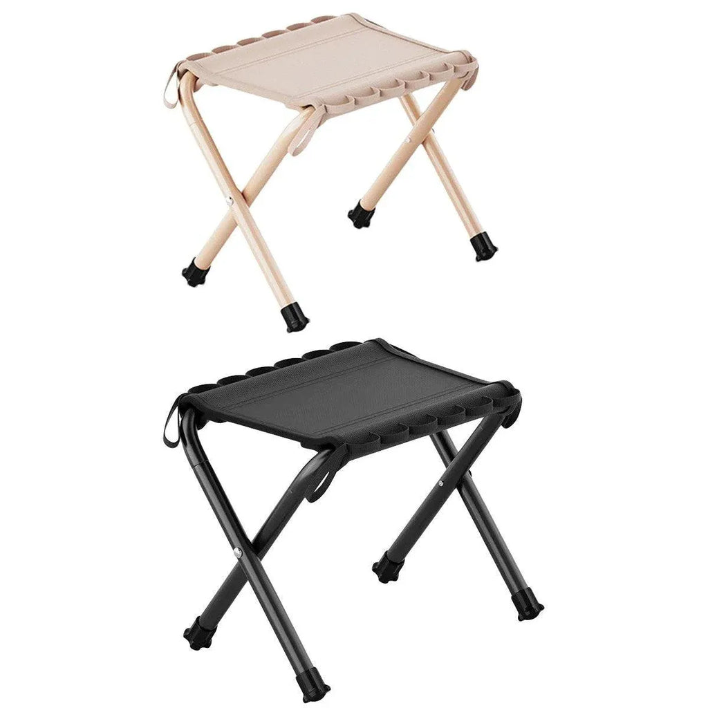 Outdoor Foldable Bench Stool Portable Camping Chair