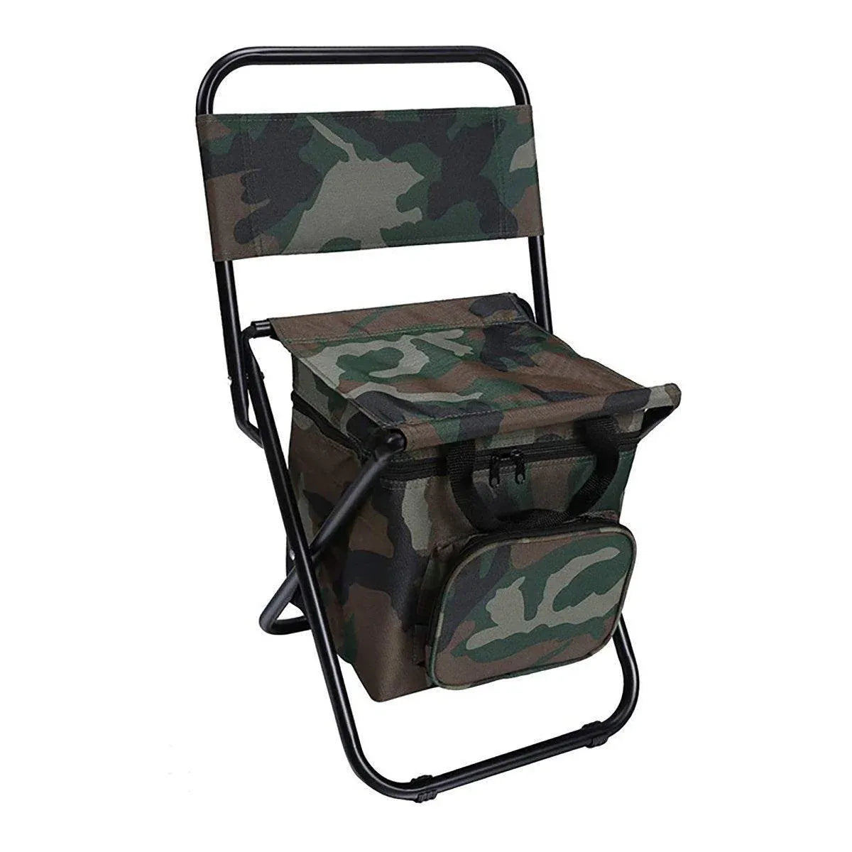 Folding Camping Chair with Storage Bag Lightweight Portable Outdoor
