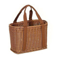 Imitation Rattan Woven Basket Shopping Basket Fruit Vegetable Storage