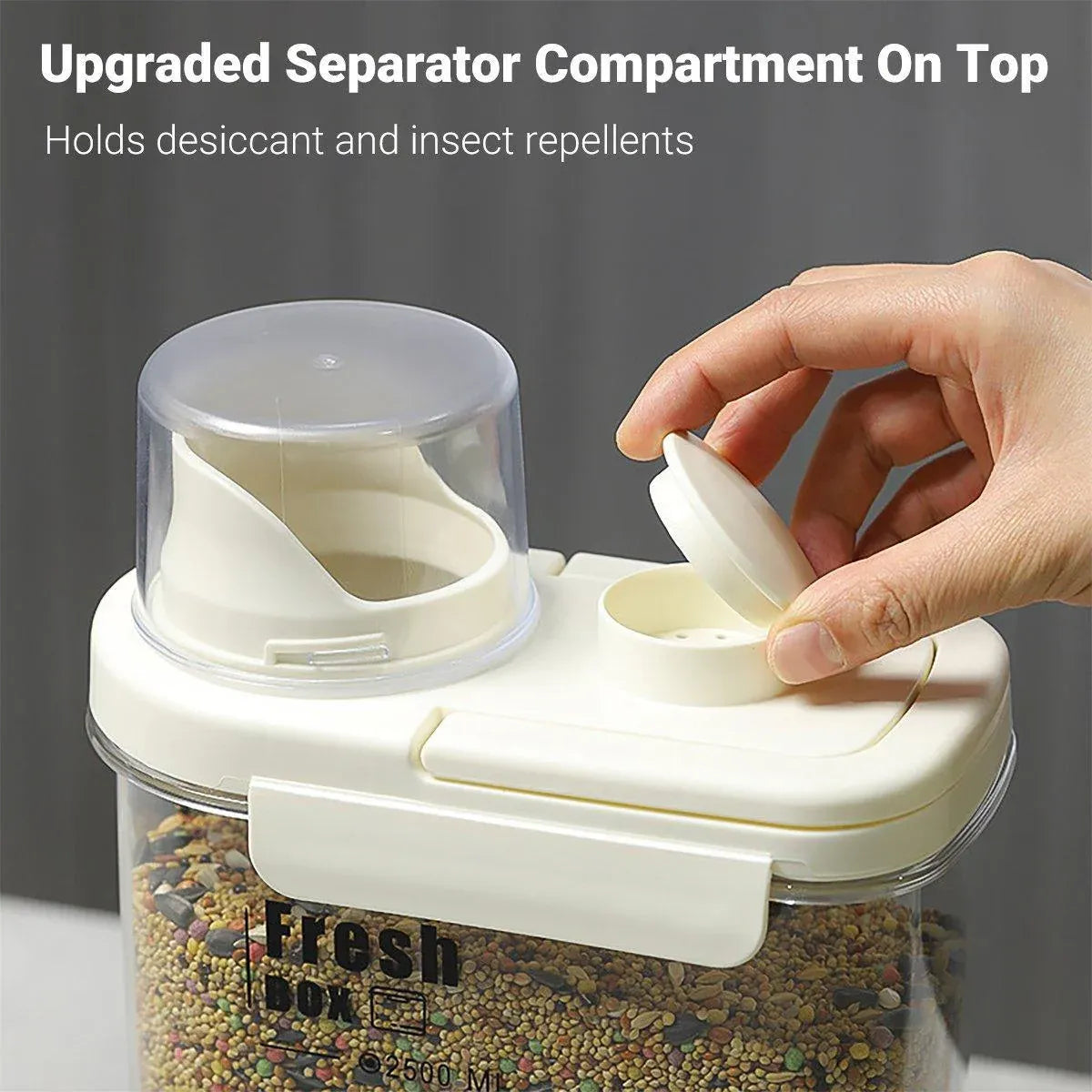 Sealed Moisture-Proof Pet Food Storage Bucket