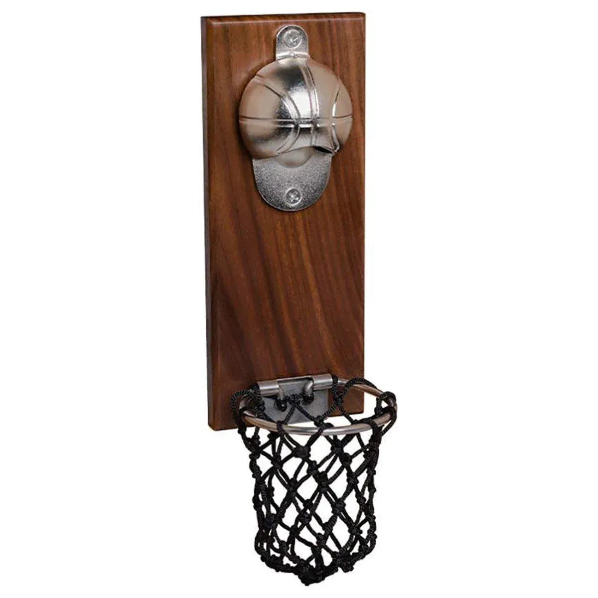 Magnetic Wooden Beer Bottle Opener Football Basketball Wine Opener