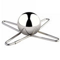 Stainless Steel Ice Ball with 4-Prong Stand, 4 cm