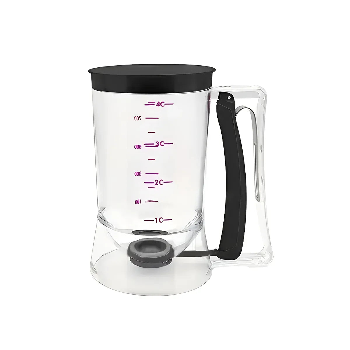 Batter Dispenser Measuring Jug with Lid, 990 ml