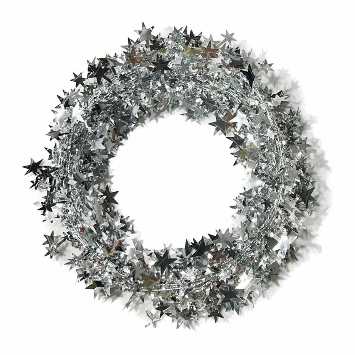 10pcs Christmas Wreath Decorations Festive Holiday Door Hanging