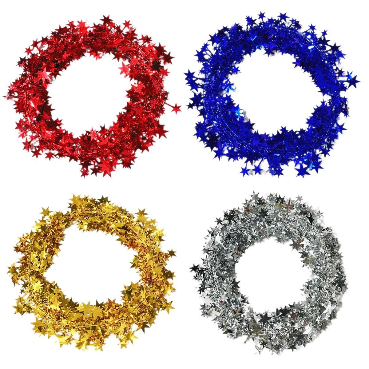 10pcs Christmas Wreath Decorations Festive Holiday Door Hanging