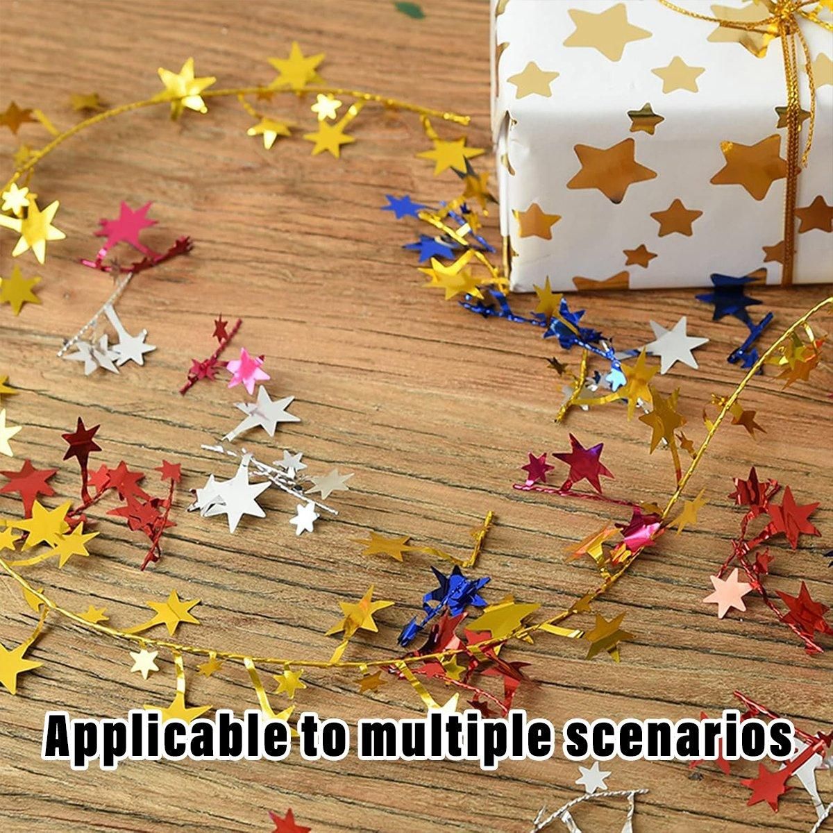 10pcs Christmas Wreath Decorations Festive Holiday Door Hanging