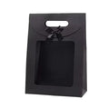 24PCS Bow Gift Boxes with Clear Window Aesthetic for Candy Gift Packaging Use - M