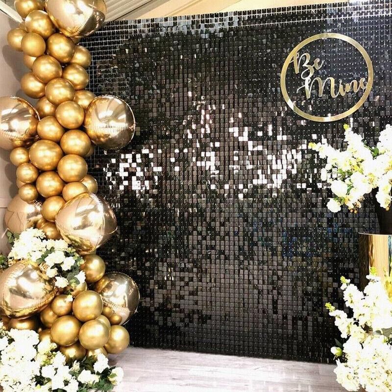 Tinsel Foil Curtain Backdrop, 1 x 2 m