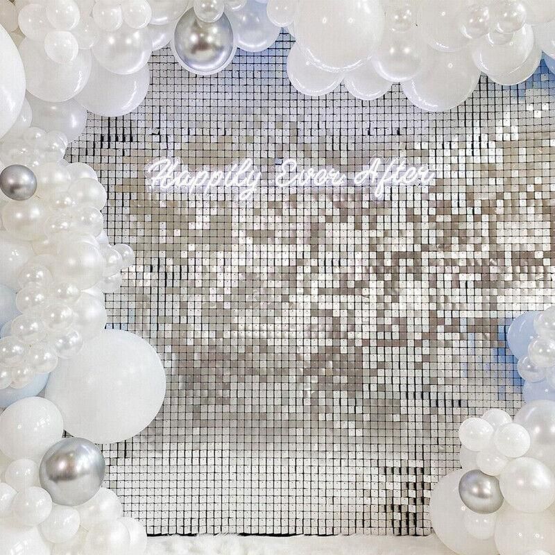 Tinsel Foil Curtain Backdrop, 1 x 2 m