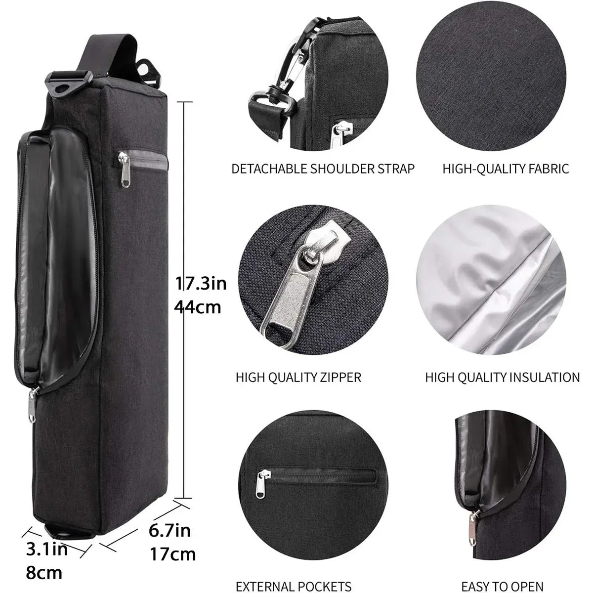Insulated Golf Cooler Bag with Shoulder Strap