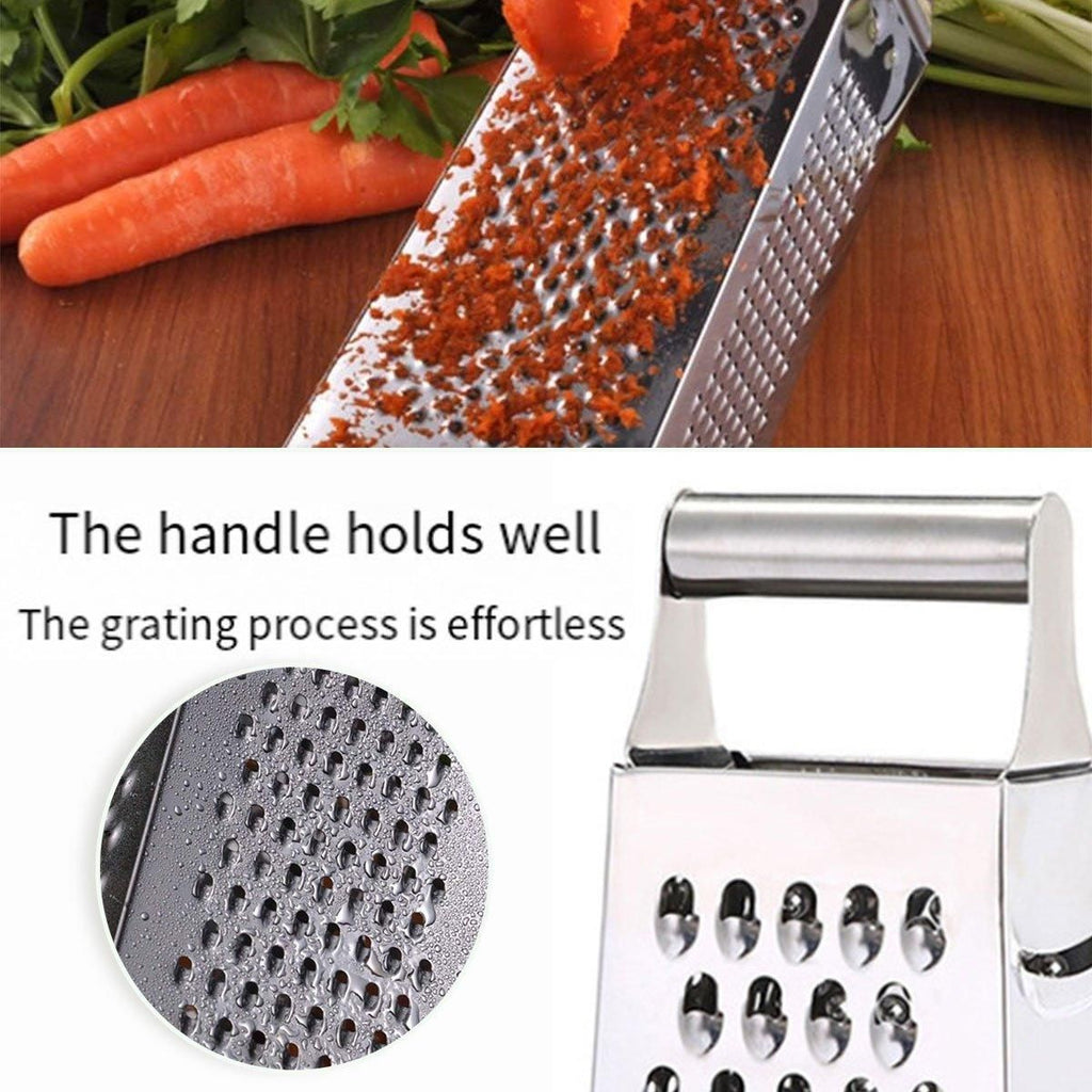 Stainless Steel Handheld Graters, Set of 3