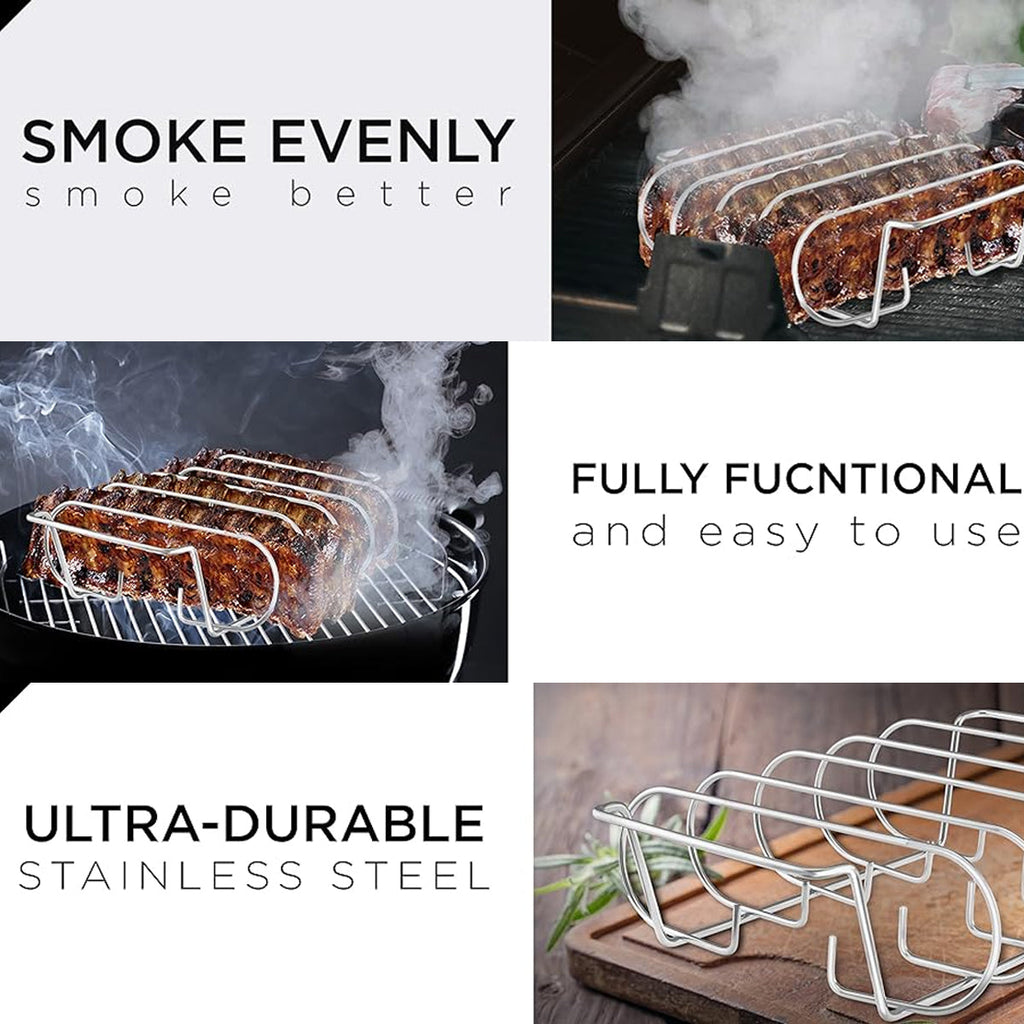 Barbecue Grill Net Outdoor BBQ Rack Cooking Basket Baking Tool Picnic Camping
