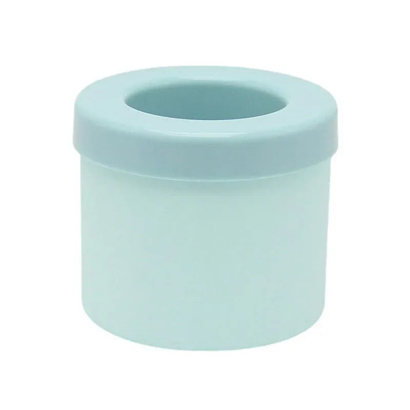 Silicone Ice Bucket Mould, 9 cm, Blue