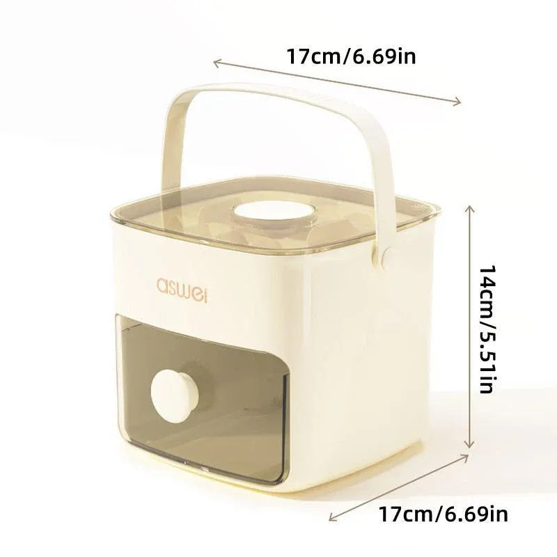 Press Release Ice Cube Maker with Storage Box