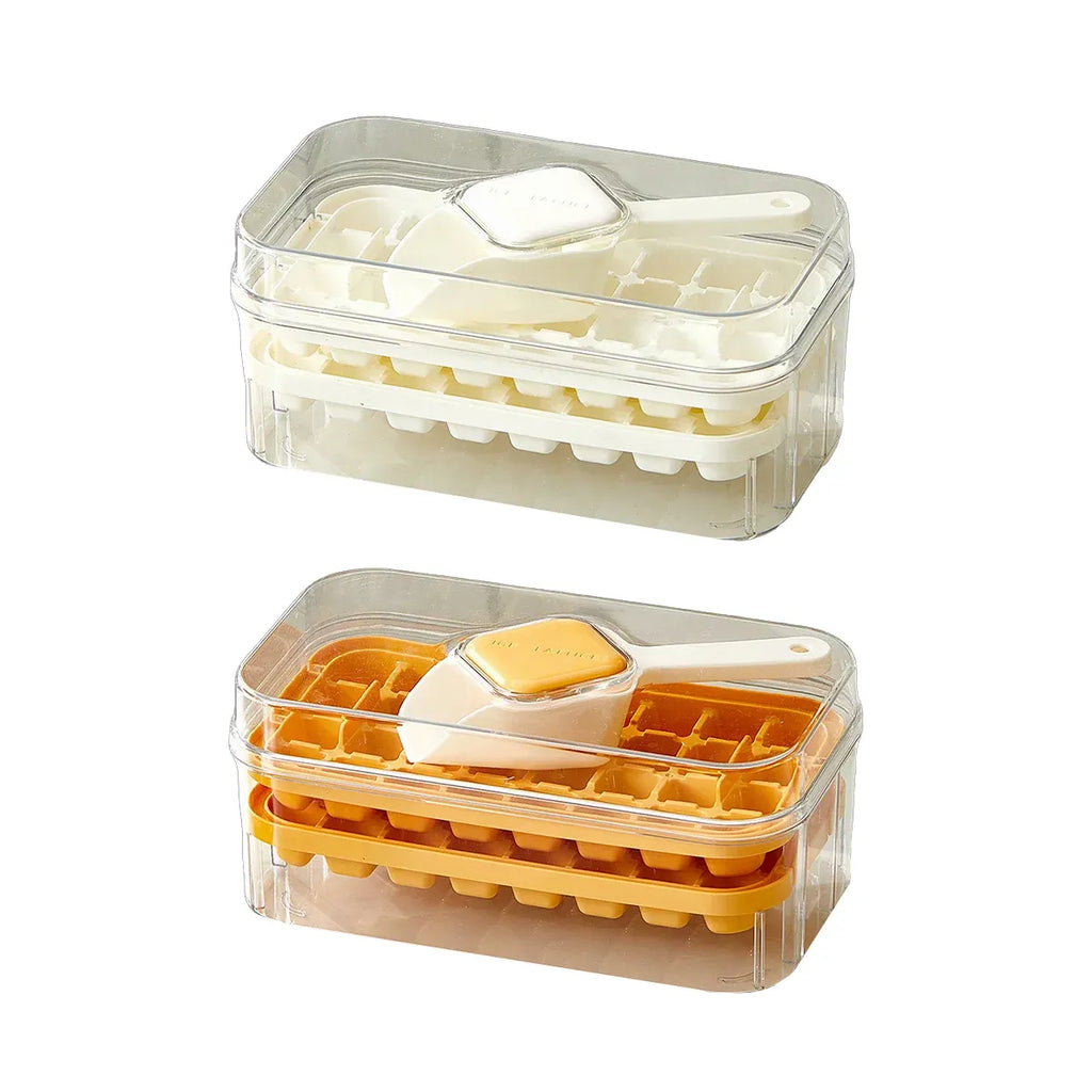 Large Capacity Press Ice Cube Tray Ice Mold for Party Bar Home