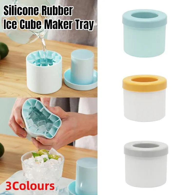 Silicone Ice Bucket Mould, 9 cm
