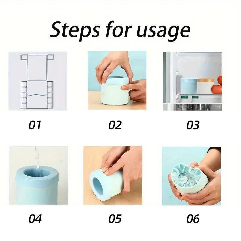 Silicone Ice Bucket Mould, 9 cm