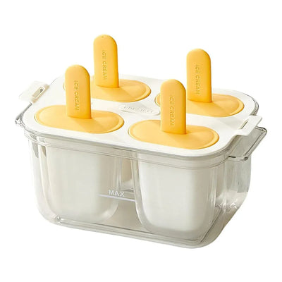 Ice Block Mould, Makes 4 Popsicles, BPA Free
