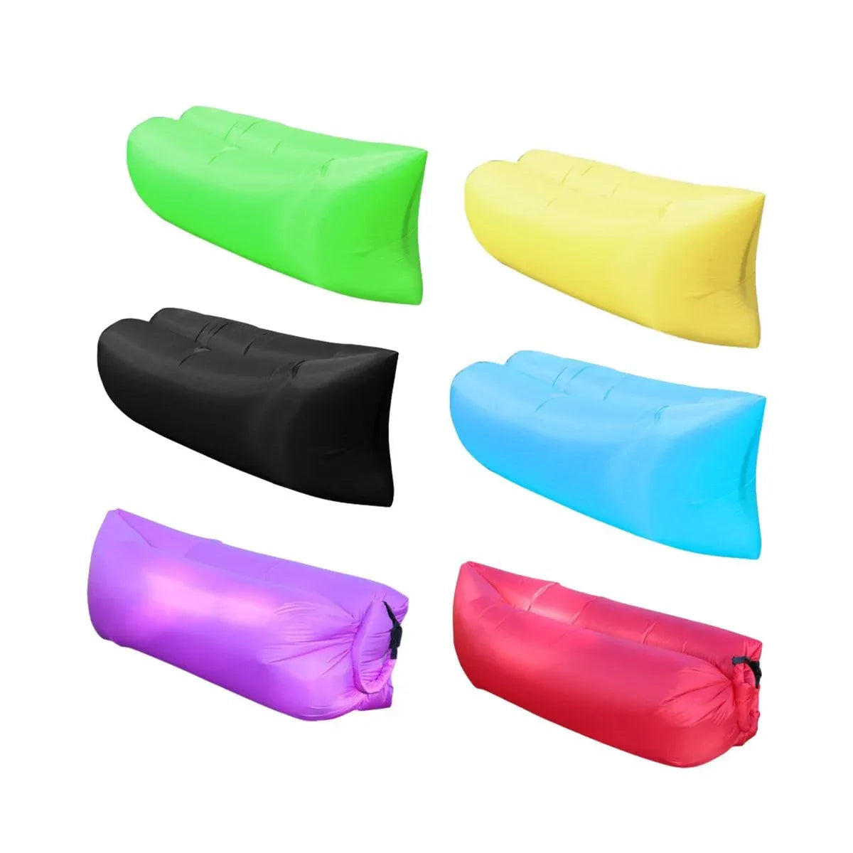 Fast Inflatable Lazy Lounge Air Sofa Bed Camping Beach Hangout