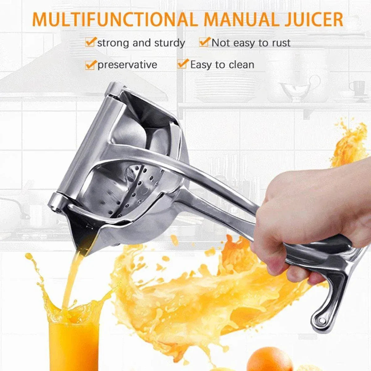 Aluminium Alloy Manual Citrus Juicer with Lever