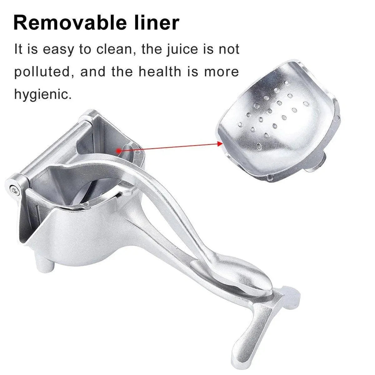 Aluminium Alloy Manual Citrus Juicer with Lever