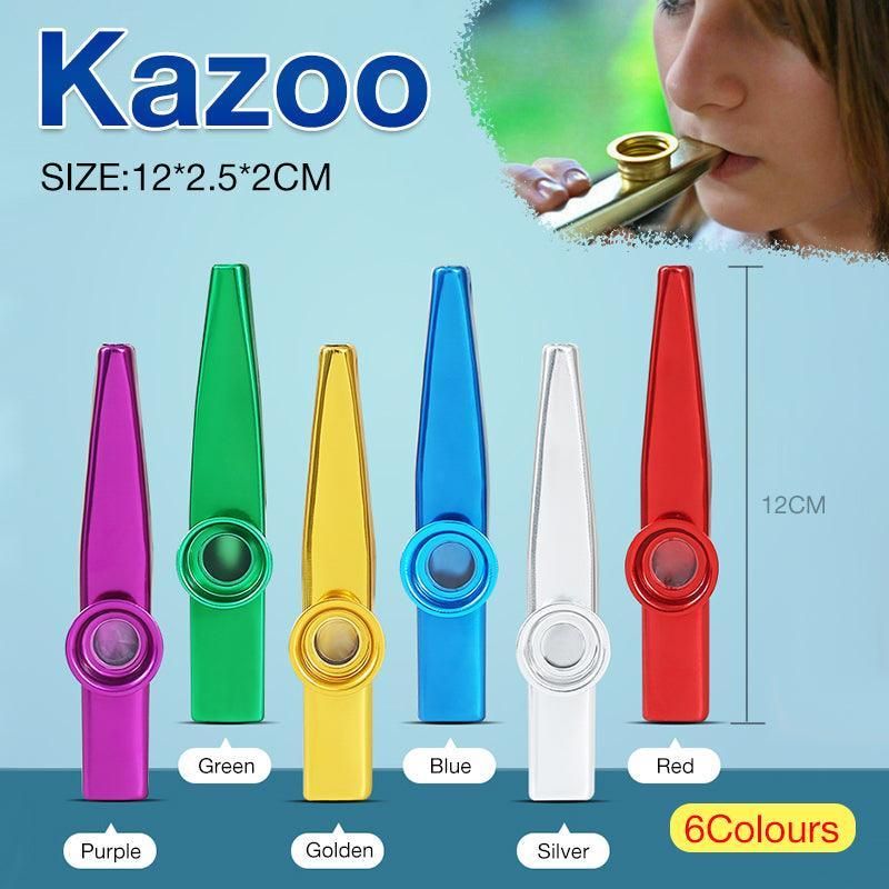 Aluminium Kazoo, 12 x 2.5 cm