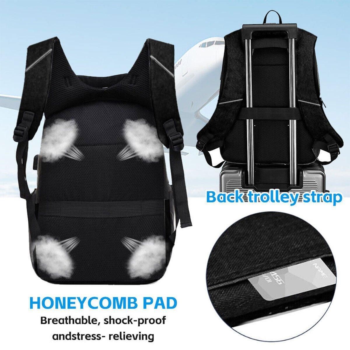 Men Business Bag Laptop Multi Functional Computer Bag Large Capacity