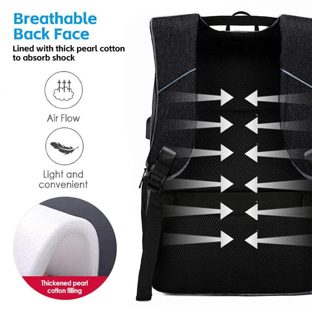 Men Business Bag Laptop Multi Functional Computer Bag Large Capacity