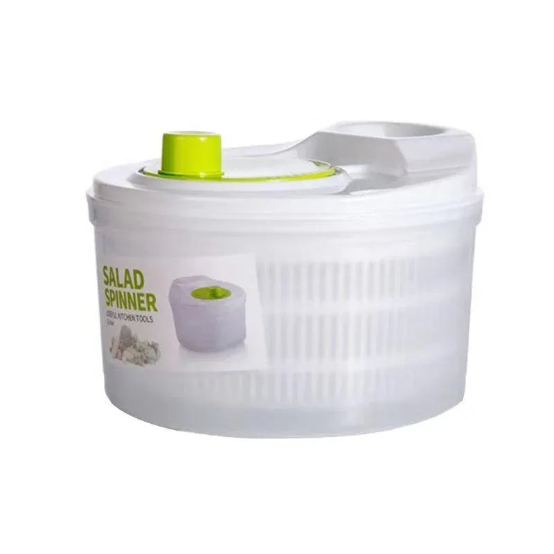 Salad Spinner with Hand Crank, 3 Litres