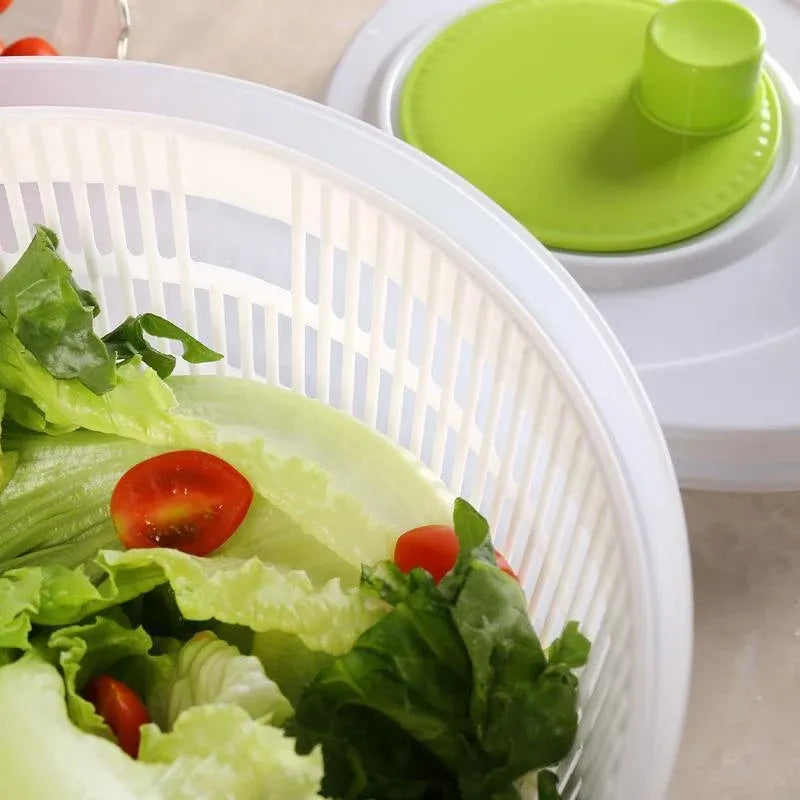 Salad Spinner with Hand Crank, 3 Litres