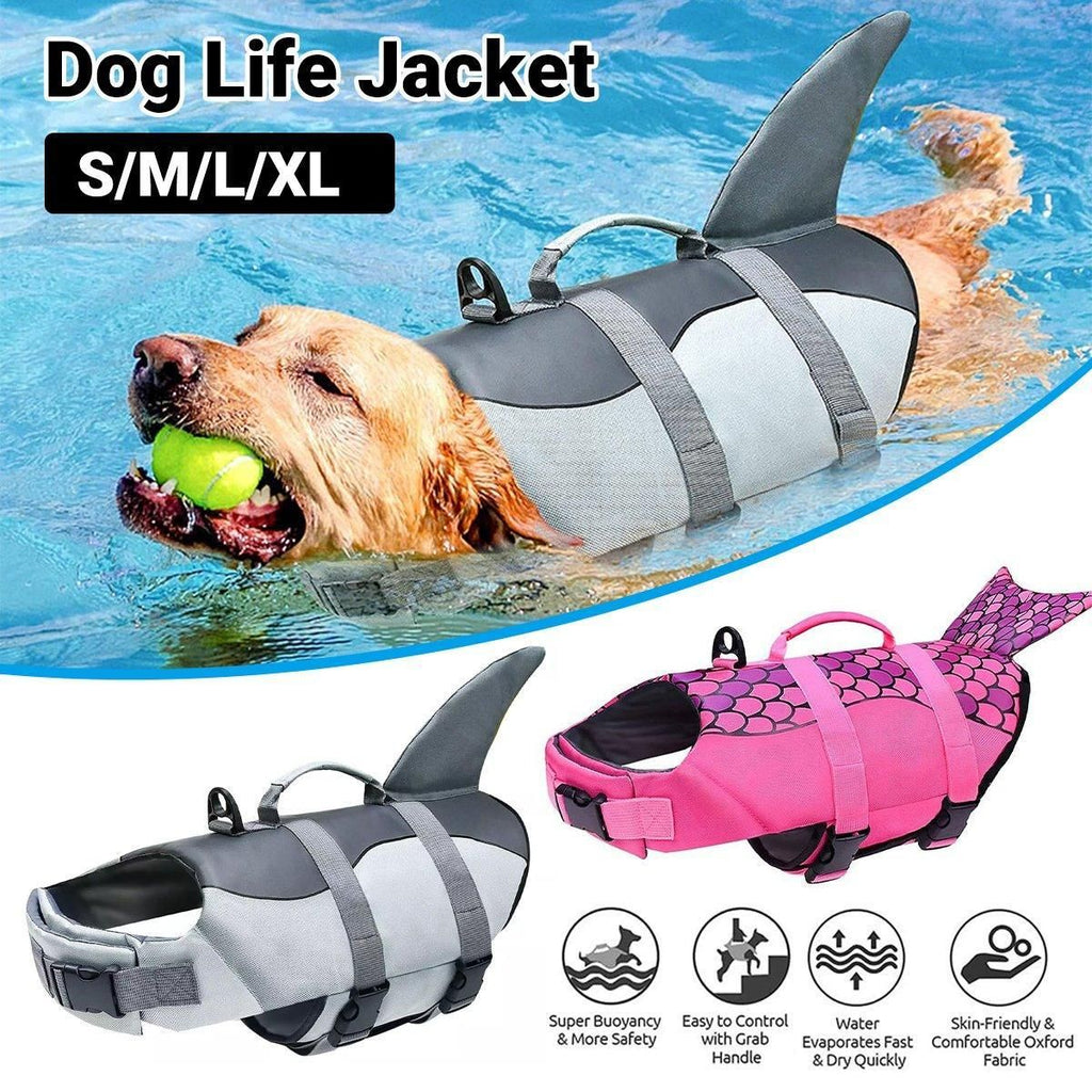 Pet Life Jacket Dog Swim Vest Outdoor Water Gear