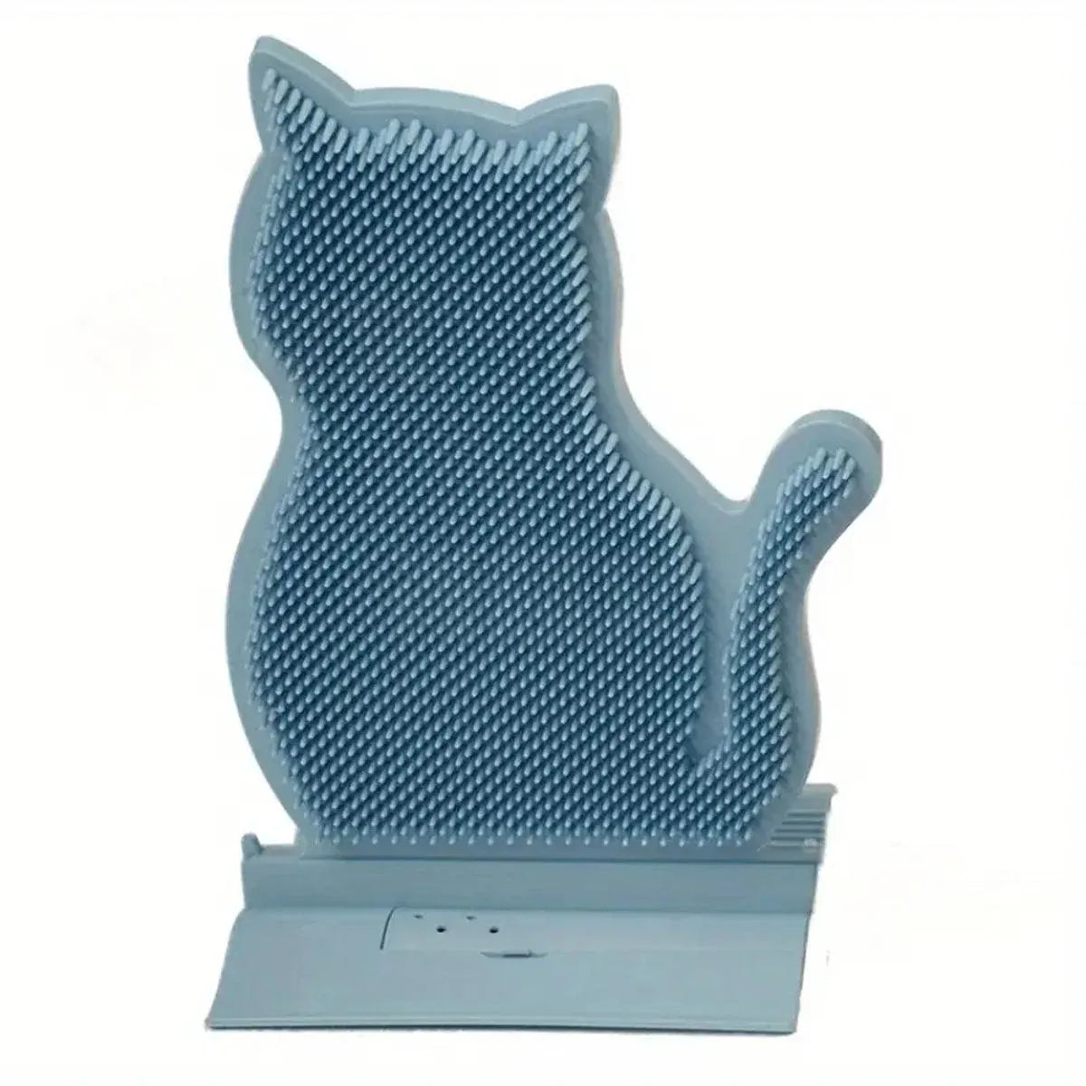 Fixed Tease Cat Scrubber Massage Brush Scratching Toy
